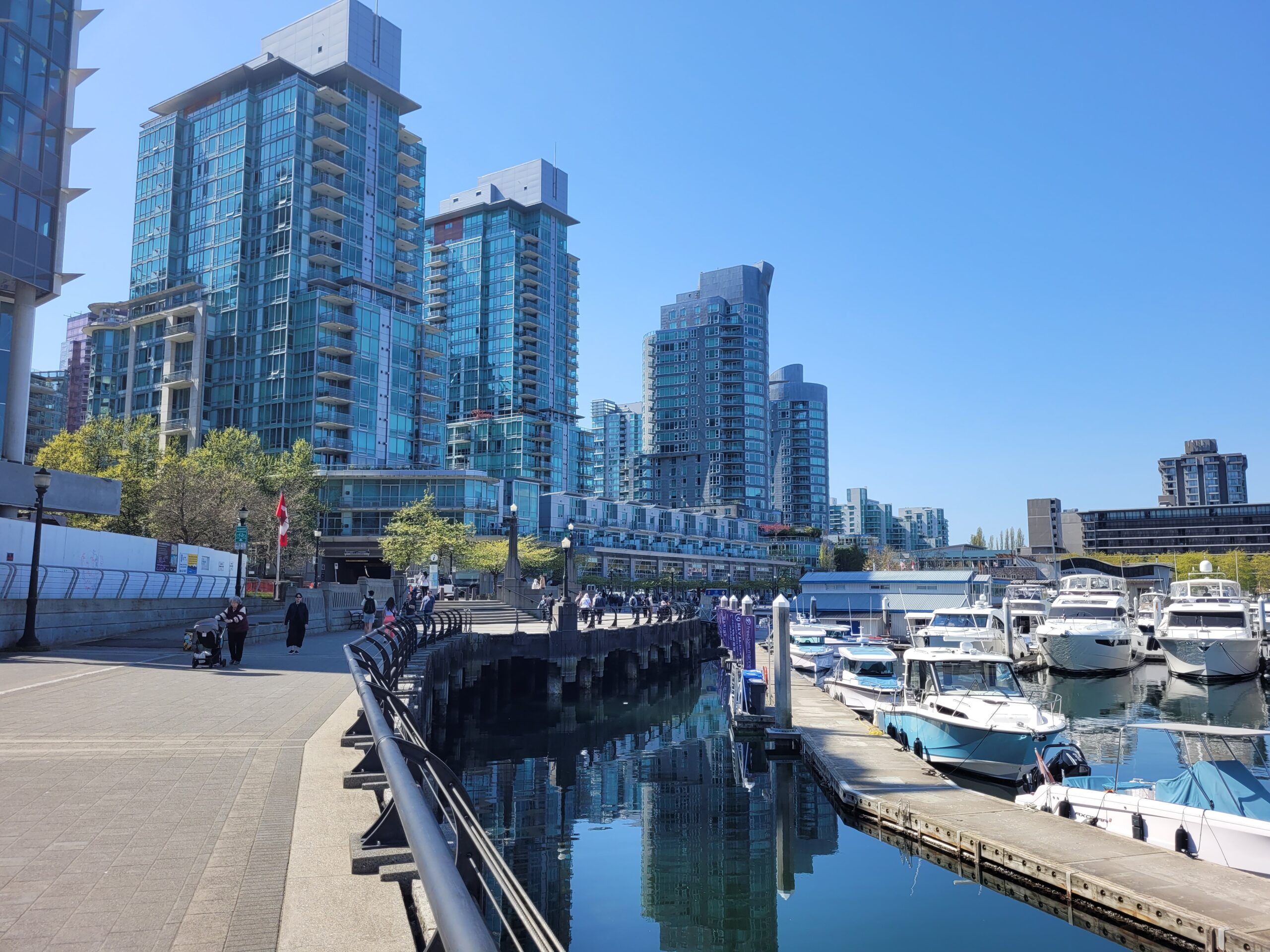 Vancouver skyline destination for Montreal to Vancouver movers - professional cross-country moving services to British Columbia